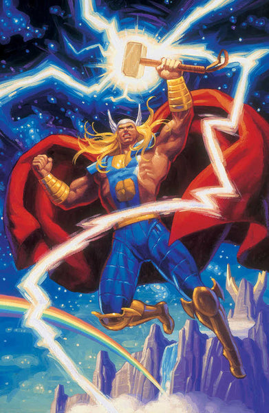 Immortal Thor 6 Greg And Tim Hildebrandt Thor Marvel Masterpieces III Full Art Variant