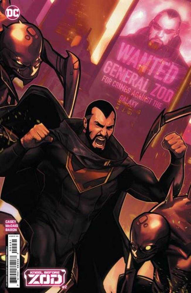 Kneel Before Zod #2 (Of 12) Cover C 1 in 25 Francesco Tomaselli Card Stock Variant