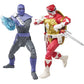 Power Rangers X Teenage Mutant Ninja Turtles Lightning Collection Foot Soldier Tommy and Raphael Red Action Figures