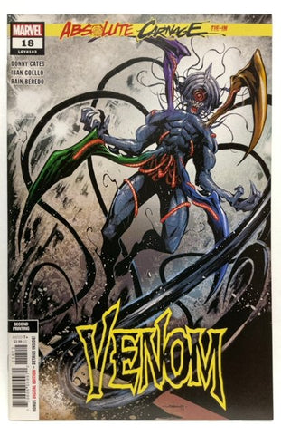 Venom #18 Second Print Cover (2019)