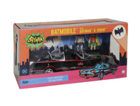 DC Heroes 1966 Batmobile Vehicle with Batman and Robin