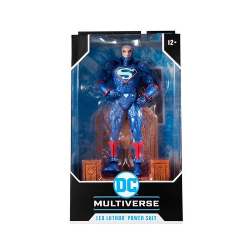 DC Multiverse Lex Luthor Blue Power Suit Justice League: The Darkseid War 7-Inch Scale Action Figure