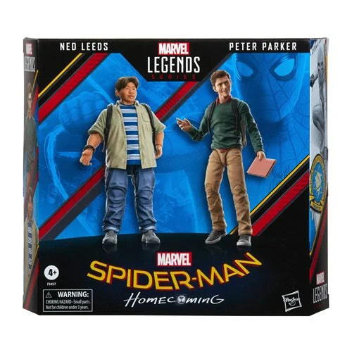 Spider-Man Homecoming Marvel Legends Ned Leeds and Peter Parker