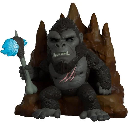 Godzilla vs. Kong Collection Kong on Throne Vinyl Figure #1