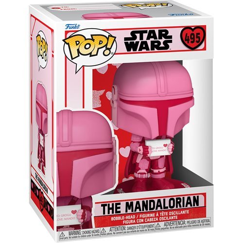 POP! Star Wars Valentines Mandalorian #495