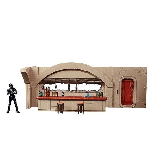 Star Wars The Vintage Collection Nevarro Cantina Playset with Imperial Death Trooper Action Figure