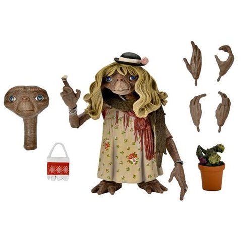 E.T. The Extra-Terrestrial 40th Anniversary 7″ Scale Action Figure Ultimate Dress Up E.T.