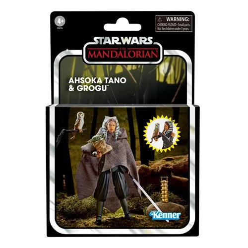 Star Wars The Vintage Collection Deluxe Ahsoka Tano and Grogu 3 3/4-Inch Action Figures