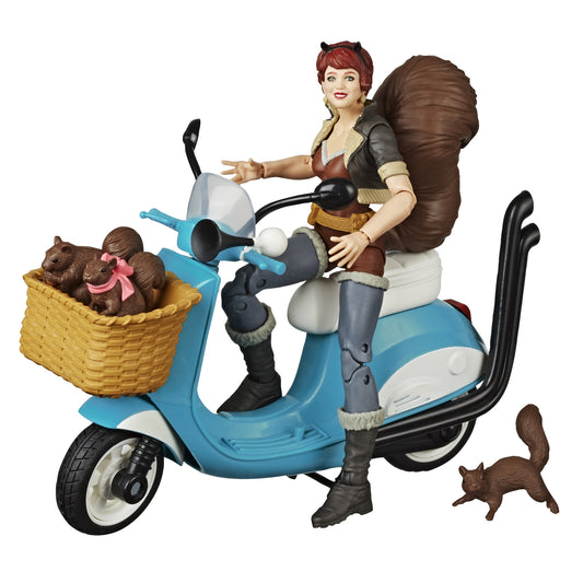 Marvel Legends Comic Unbeatable Squirrel Girl with Vespa