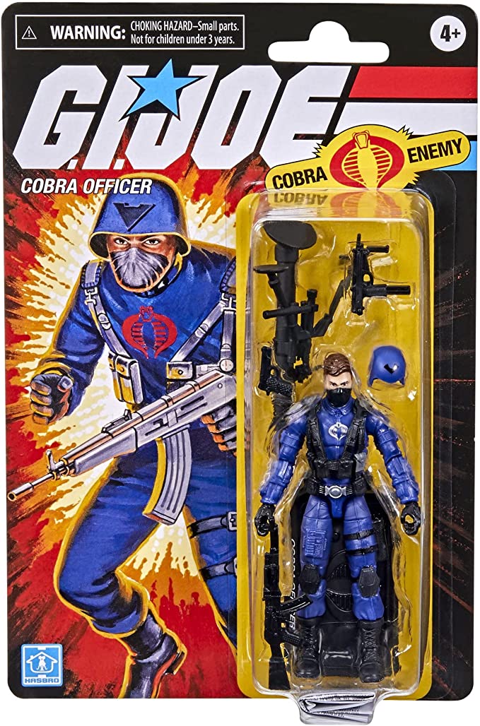 G.I. Joe Retro 3 3/4-Inch Cobra Officer Action Figure