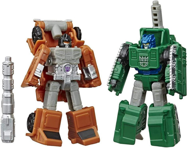 Transformers War For Cybertron: Earthrise Micromaster Bombshock & Growl