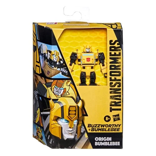 Transformers War for Cybertron Trilogy Buzzworthy Bumblebee Deluxe Class Origin Bumblebee