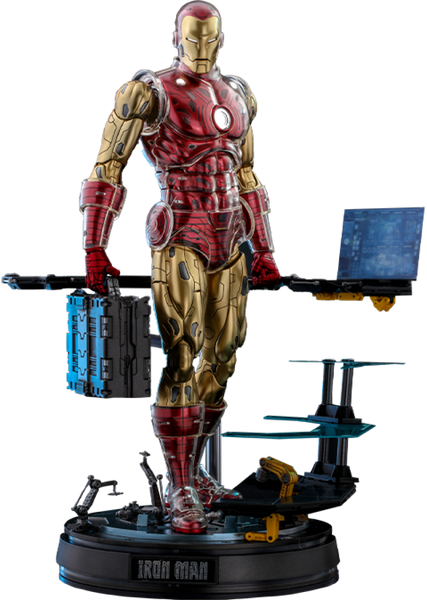 Iron Man (Deluxe) Comics Masterpiece Series Sixth Scale Figure CMS08-D38