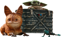 Star Wars Grogu Sixth Scale Figure Set TMS043