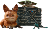 Star Wars Grogu Sixth Scale Figure Set TMS043