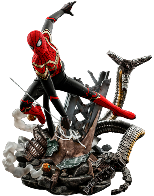 Spider-Man (Integrated Suit) Deluxe Version Sixth Scale Figure MMS624