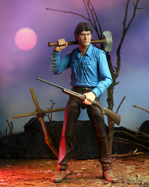 The Evil Dead 7” Scale Action Figure 40th Anniversary Ultimate Ash