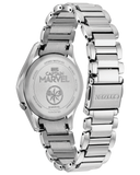 Eco-Drive Captain Marvel Crystal Accent Watch with Blue Dial