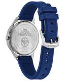 Eco-Drive Captain Marvel Strap Watch with Silver-Tone Dial