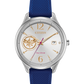 Eco-Drive Captain Marvel Strap Watch with Silver-Tone Dial