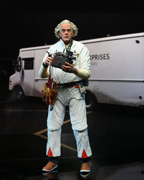 Back To The Future 7” Scale Action Figure Ultimate Doc Brown 1985