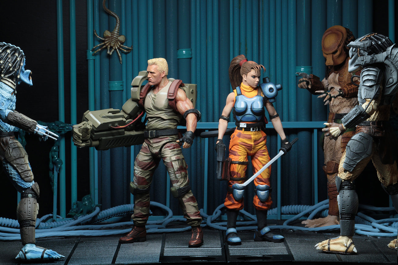 Alien vs Predator (Arcade Appearance) 7” Scale Action Figures