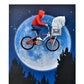 E.T. The Extra-Terrestrial 40th Anniversary 7″ Scale Action Figure Elliott & E.T. on Bicycle