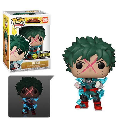 Pop My Hero Academia #596 Deku Full Cowl Glow-in-the-Dark