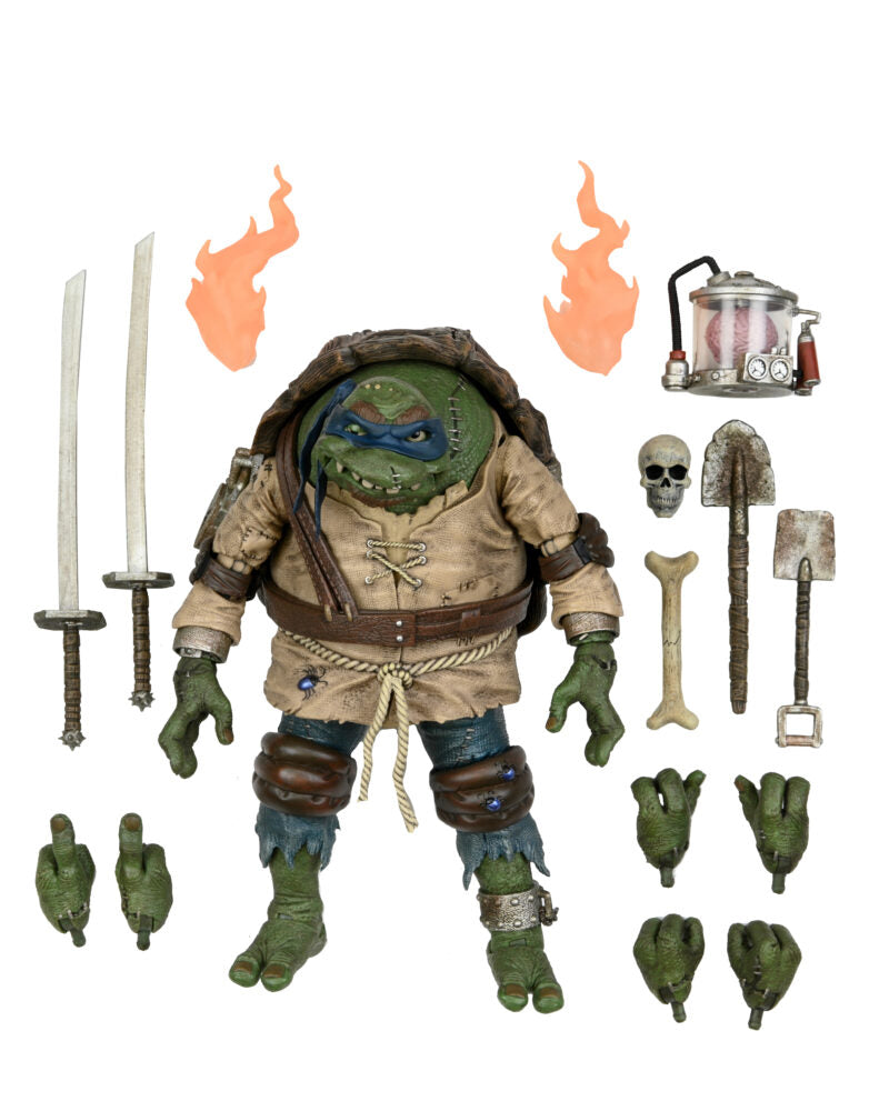 Universal Monsters/Teenage Mutant Ninja Turtles 7” Scale Action Figure Ultimate Leonardo as The Hunchback