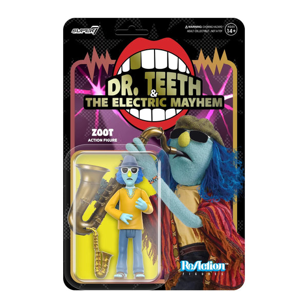 The Muppets ReAction Electric Mayhem Band Zoot