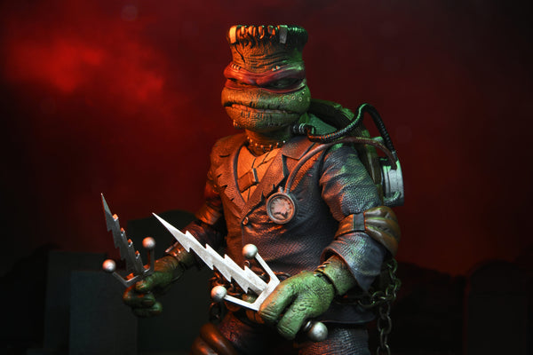 Universal Monsters/Teenage Mutant Ninja Turtles 7” Scale Action Figure Ultimate Raphael as Frankenstein’s Monster