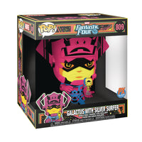 Pop Jumbo Marvel Galactus with Surfer PX Black Light 10 inch Figure