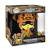 POP Jumbo Marvel Galactus the Lifebringer with the Fallen One PX Black Light CHASE 10 inch Figure