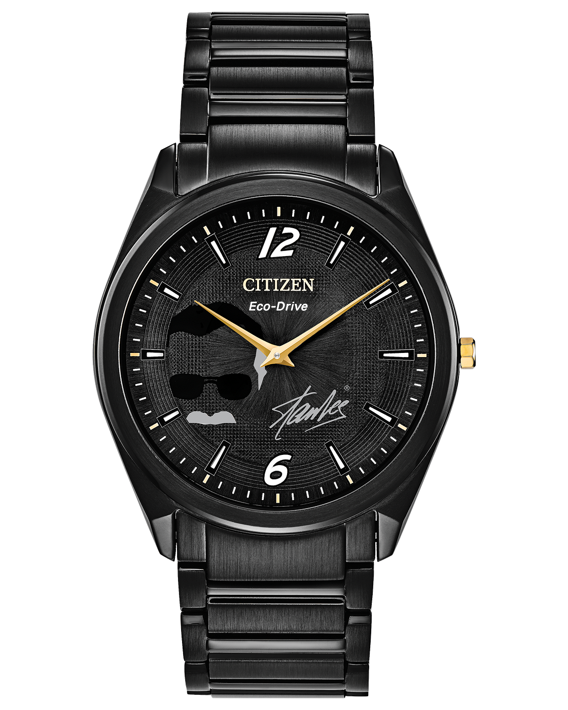 Eco-Drive Stan Lee Limited Edition Black Ion-Plated Men's Watch