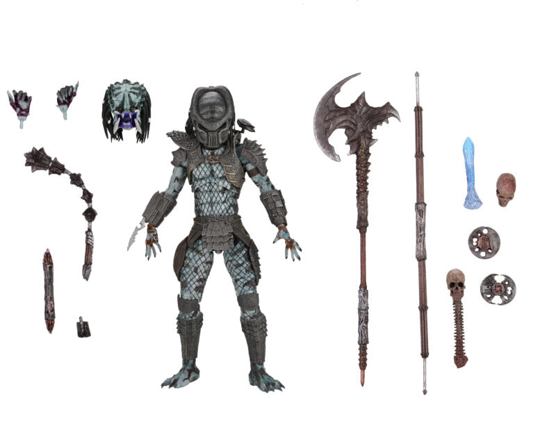 Predator 2 7” Scale Action Figure Ultimate Warrior Predator (30th Anniversary)