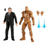 Marvel Legends Infinity Saga Iron Man 3 Happy Hogan and Iron Man Mark XXI