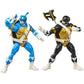 Power Rangers X Teenage Mutant Ninja Turtles Lightning Collection Donatello Black and Leonardo Blue Action Figures