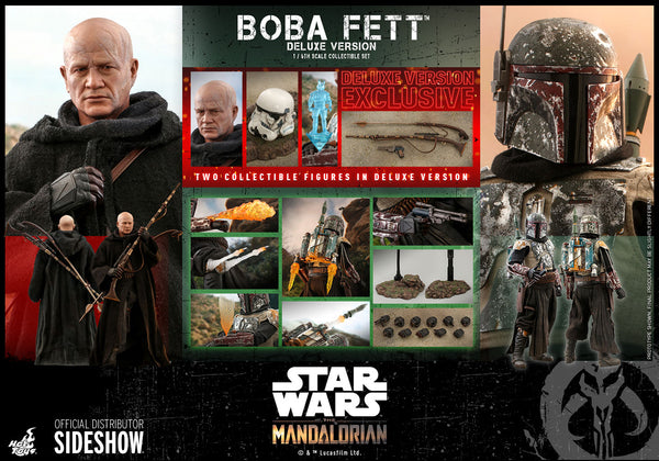 Star Wars Boba Fett (Deluxe Version) Sixth Scale Figure Set from the Mandalorian TMS034