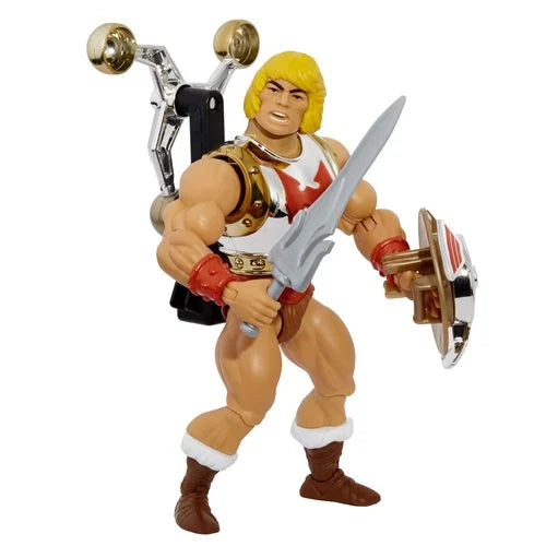 Masters of the Universe Origins Flying Fist He-Man Deluxe Action Figure