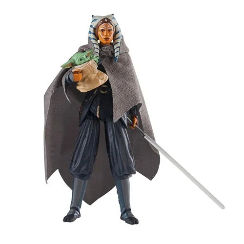 Star Wars The Vintage Collection Deluxe Ahsoka Tano and Grogu 3 3/4-Inch Action Figures