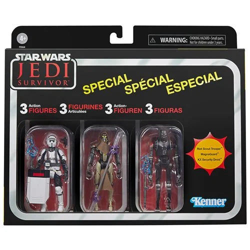 Star Wars The Vintage Collection Gaming Greats Star Wars Jedi: Survivor 3-Pack