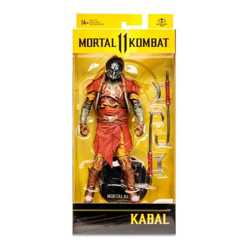 Mortal Kombat Wave 10 Kabal Rapid Red 7-Inch Scale Action Figure