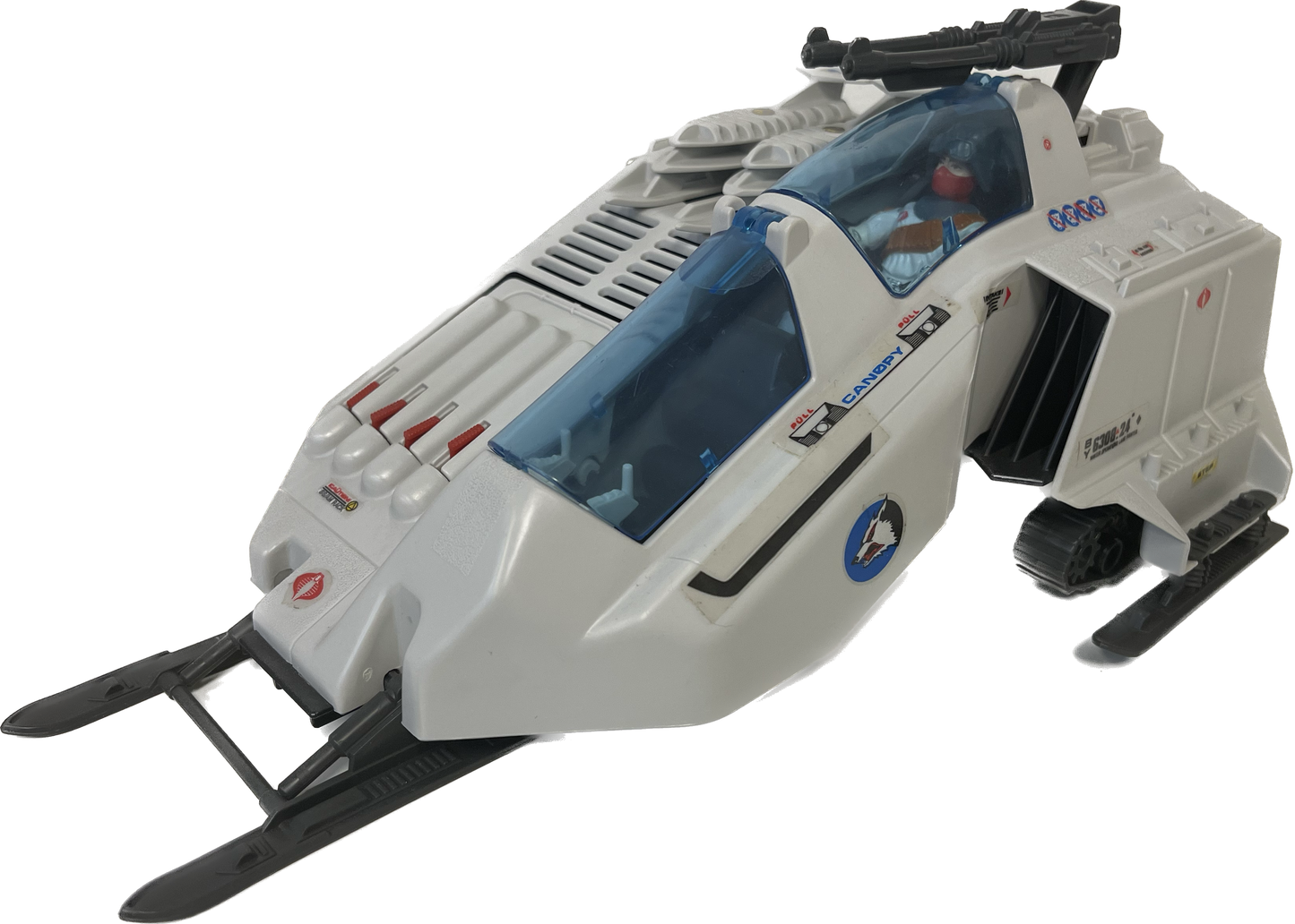 G.I. Joe Cobra Wolf Vehicle w/ Ice Viper Driver 1987