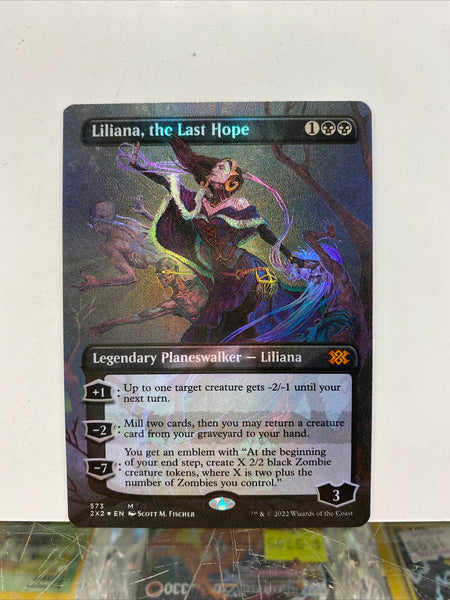Liliana, the Last Hope FOIL ETCHED (Double Masters 2022)