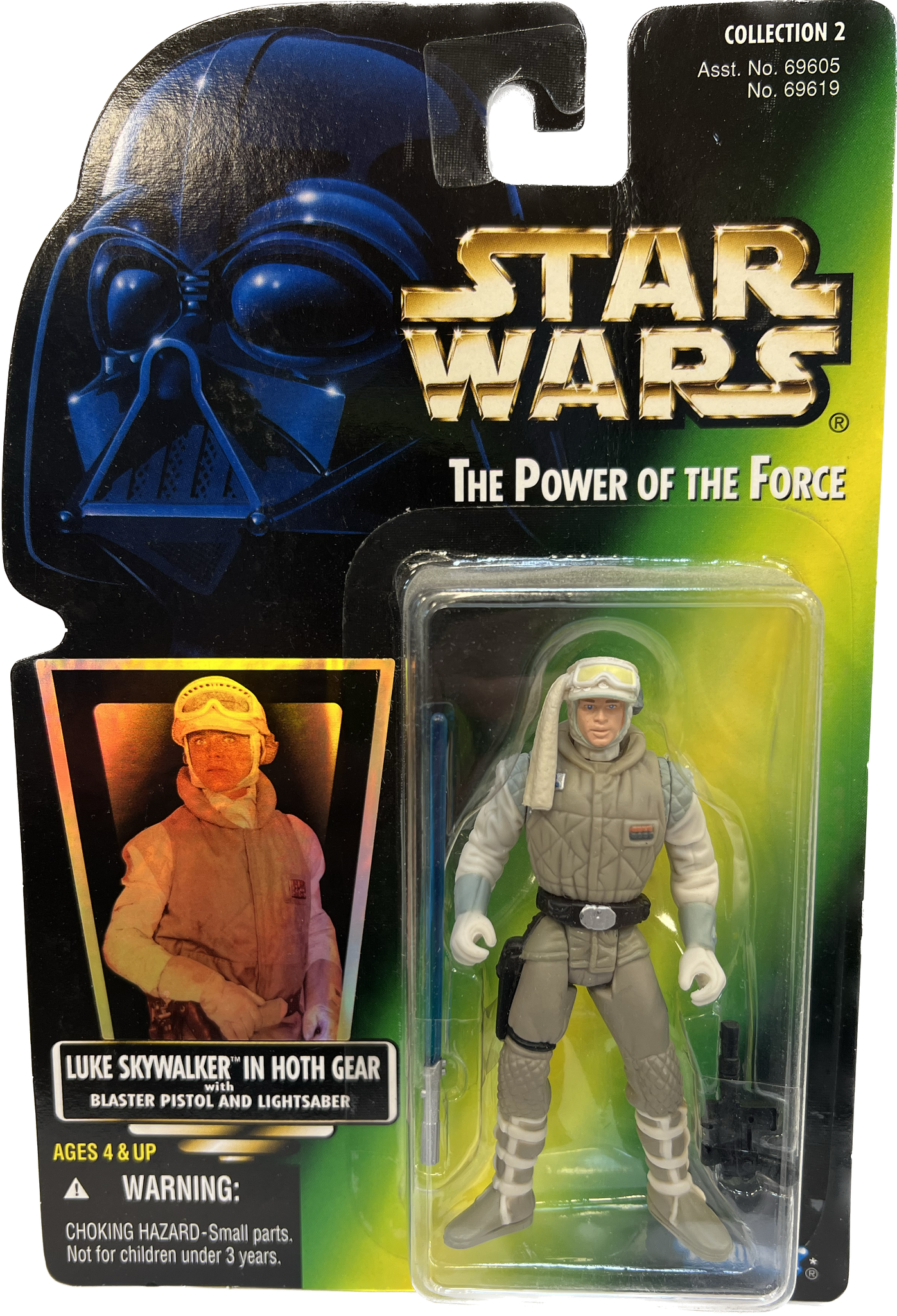 Star Wars Power of the Force Luke Skywalker in Hoth Gear