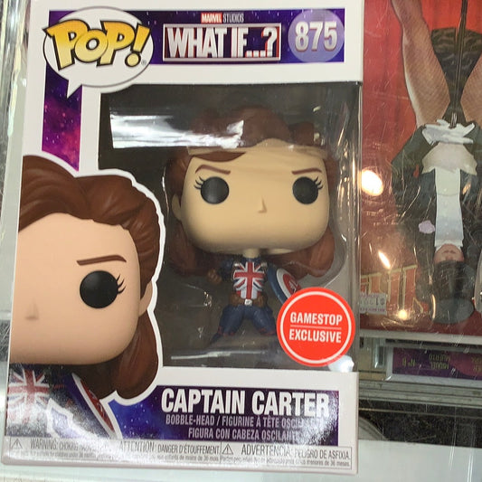 POP! Captain Carter GameStop Exclusive 875