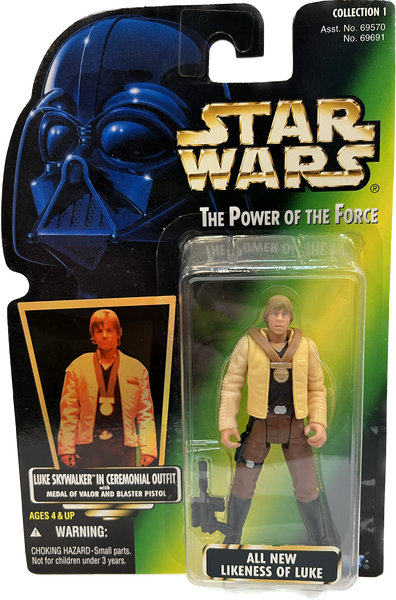 Star Wars Power of the Force Luke Skywalker in Ceremonial Outfit