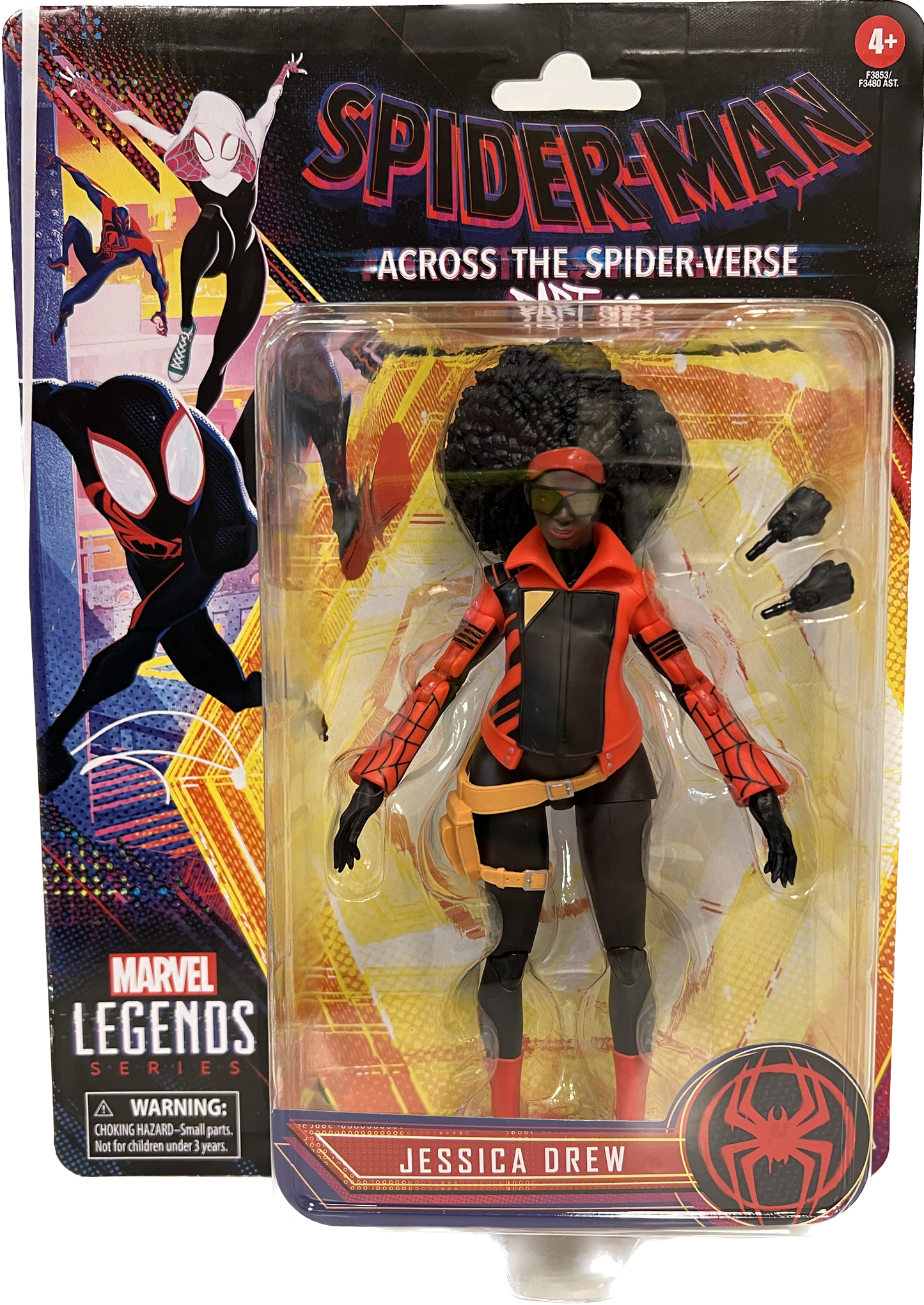 Spider-Man Across The Spider-Verse Marvel Legends Jessica Drew Spider-Woman