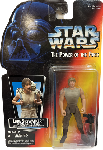 Star Wars Power of the Force Luke Skywalker in Dagobah Fatigues