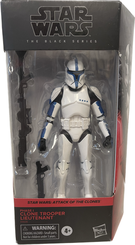 Star Wars The Black Series Attack Of The Clones Phase 1 Clone Trooper Lieutenant